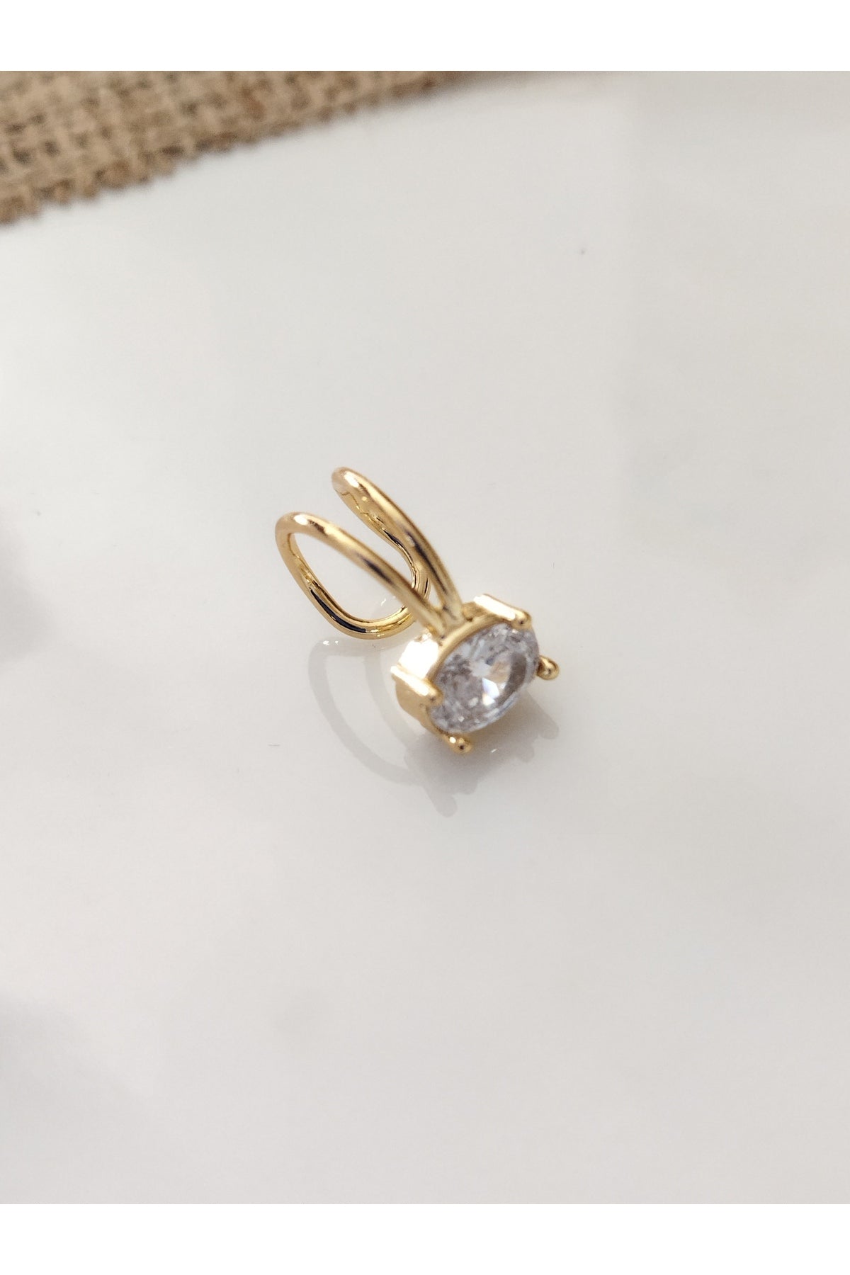 HALKA KÜPE SETİ STAR CHİC OVAL
