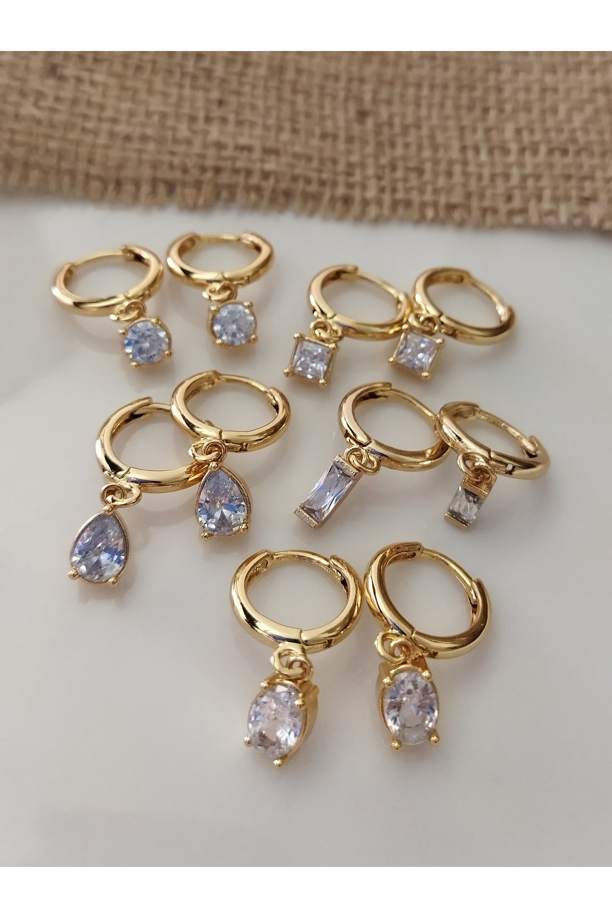 5 Lİ HALKA KÜPE SETİ