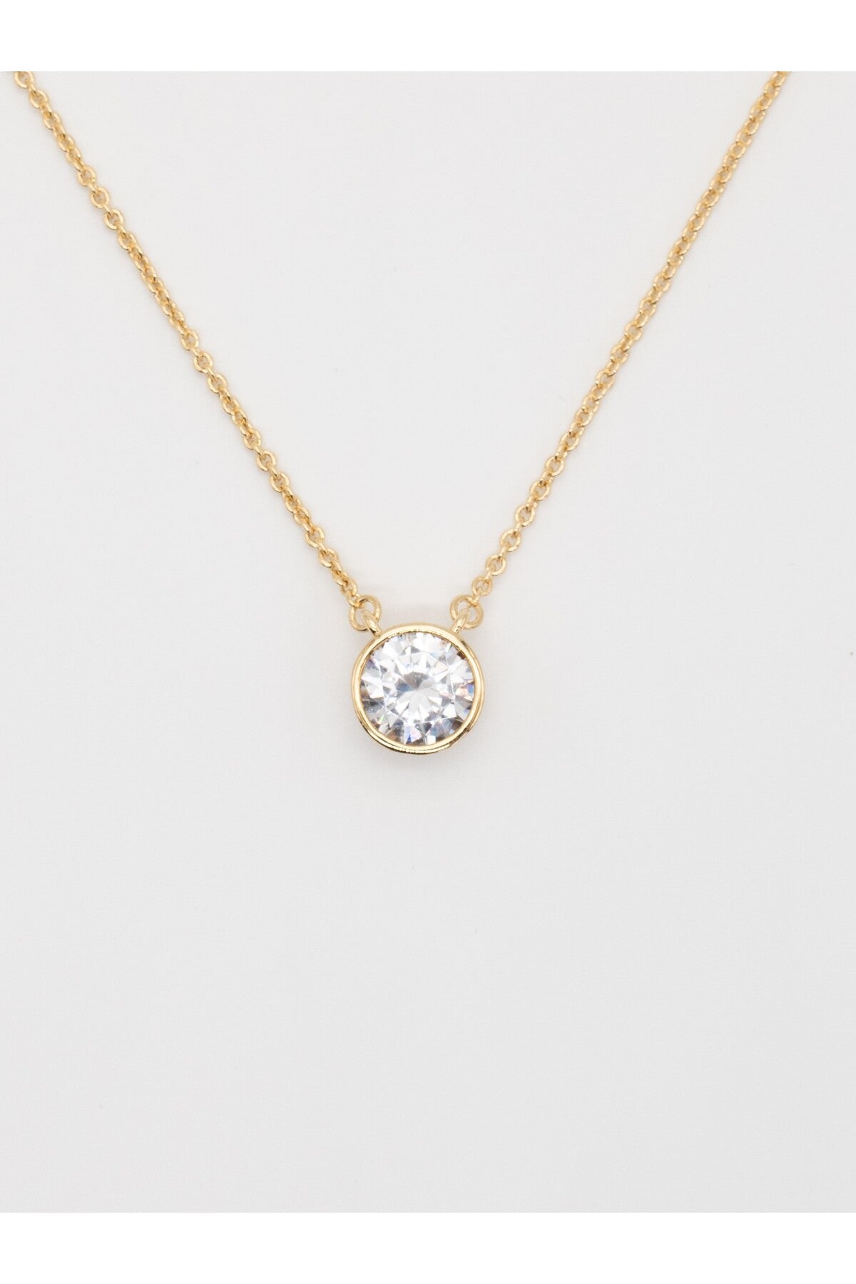 TEK TAŞ KADIN CHOKER KOLYE
