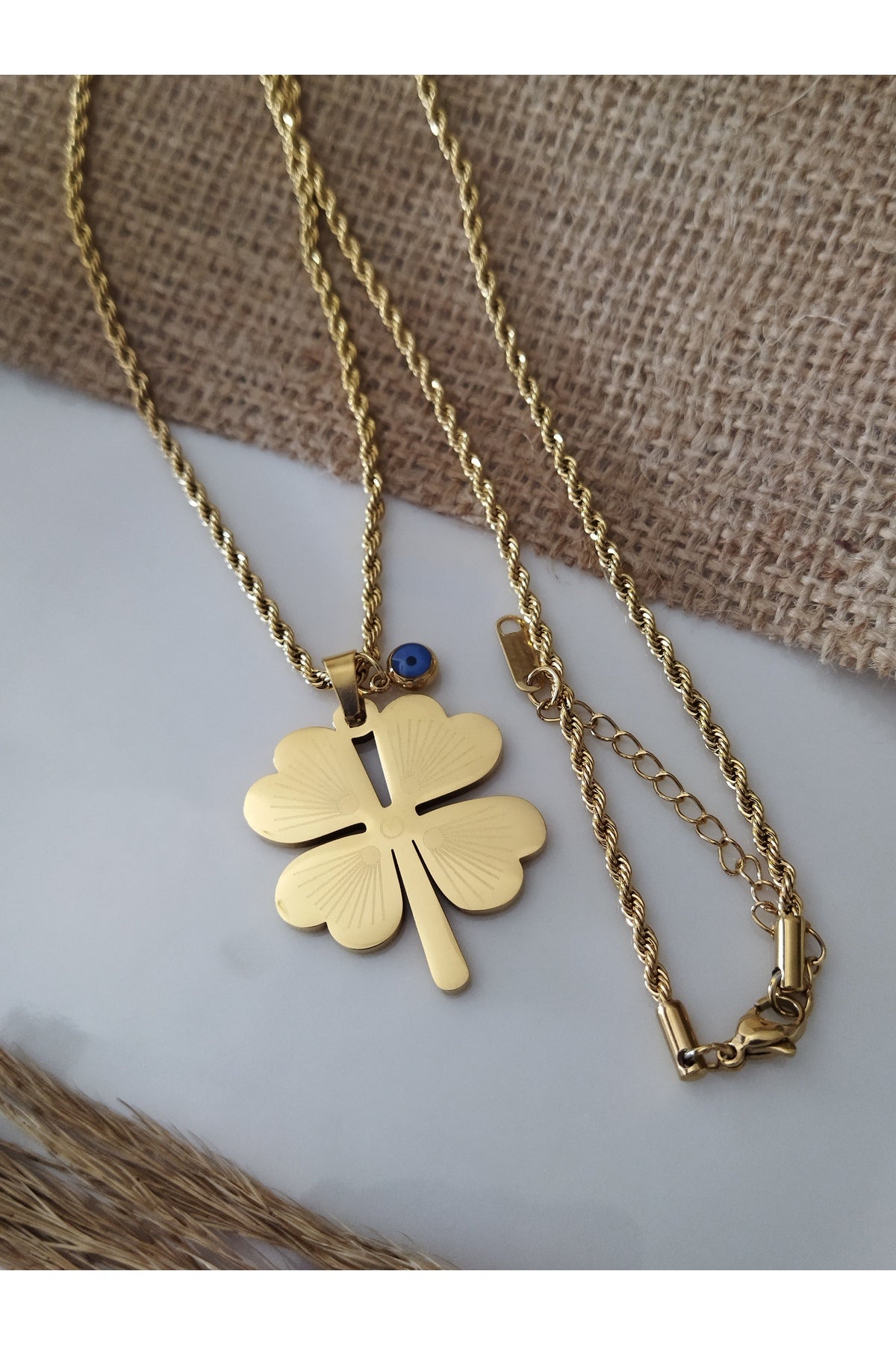 GOLD YONCA ÇELİK KOLYE
